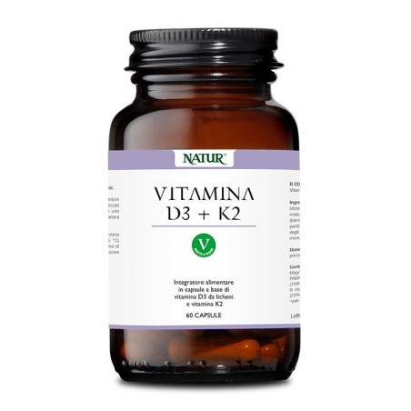 VITAMINA D3+K2 60 CAPSULE VITAMINA D3+K2 60 CAPSULE