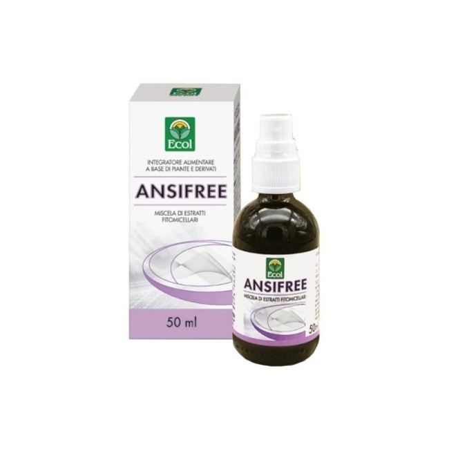 Flacone spray da 50 ml di Ansifree Integratore Rilassante Contro Agitazione E Stress. Flacone spray da 50 ml di Ansifree Integratore Rilassante Contro Agitazione E Stress.