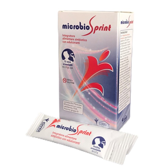 MICROBIOSPRINT 10 STICK OROSOLUBILI MICROBIOSPRINT 10 STICK OROSOLUBILI