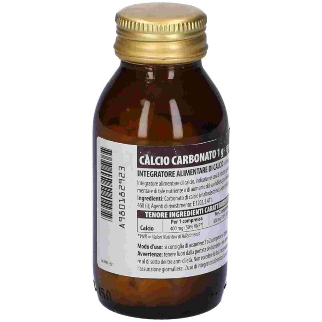 CALCIO CARBONATO NUOVA FORMULA 1 G 100 COMPRESSE CALCIO CARBONATO NUOVA FORMULA 1 G 100 COMPRESSE