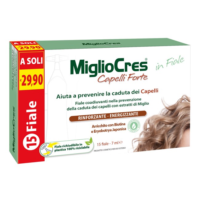 MIGLIOCRES CAPELLI FORTE FIALE 105 ML MIGLIOCRES CAPELLI FORTE FIALE 105 ML