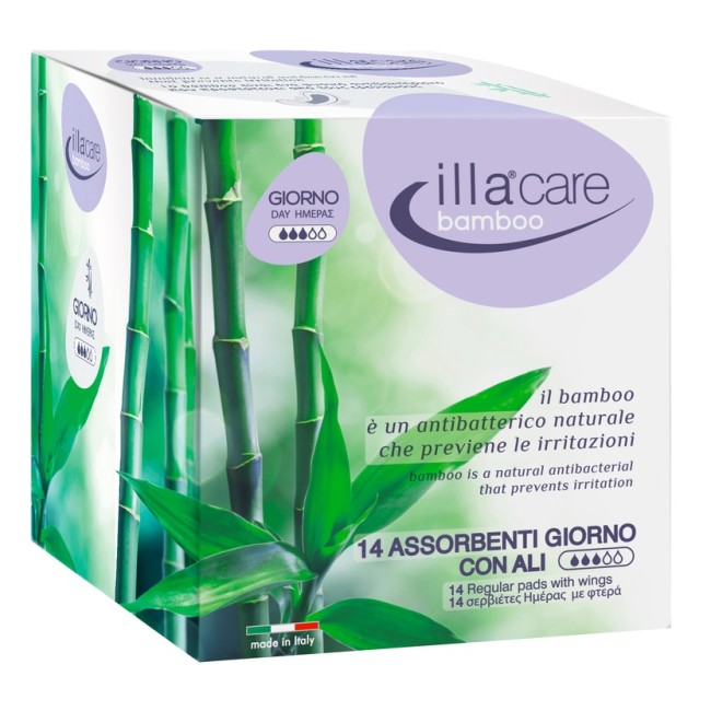 ILLA CARE BAMBOO ASSORBENTE GIORNO 14 PEZZI ILLA CARE BAMBOO ASSORBENTE GIORNO 14 PEZZI