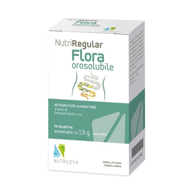 NUTRIREGULAR FLORA 14 BUSTINE OROSOLUBILI