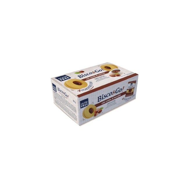 NUTRIFREE BISCO&GO CON CREMA DI NOCCIOLE 4X40 G NUTRIFREE BISCO&GO CON CREMA DI NOCCIOLE 4X40 G