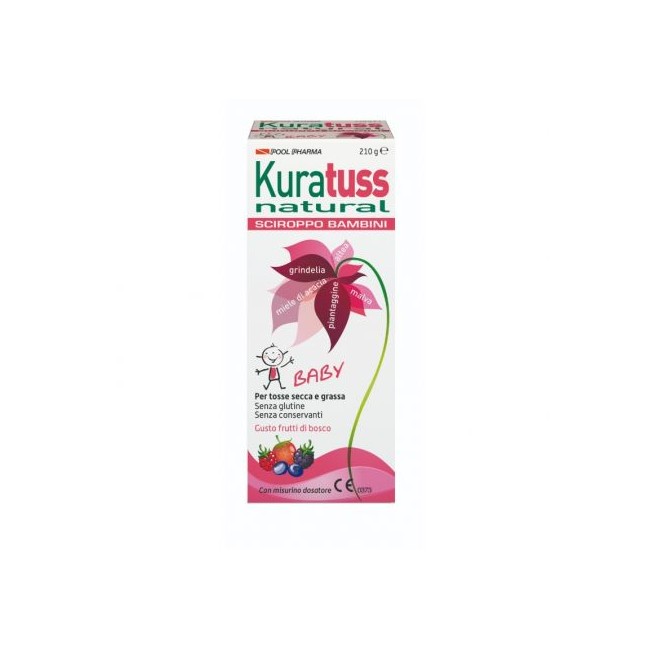 Kuratuss Natural Sciroppo Bambini 210g Kuratuss Natural Sciroppo Bambini 210g