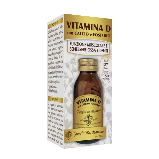 VITAMINA D CALCIO/FOSFORO 150 PASTIGLIE VITAMINA D CALCIO/FOSFORO 150 PASTIGLIE