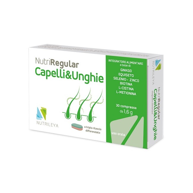 NUTRIREGULAR CAPELLI & UNGHIE 30 COMPRESSE NUTRIREGULAR CAPELLI & UNGHIE 30 COMPRESSE
