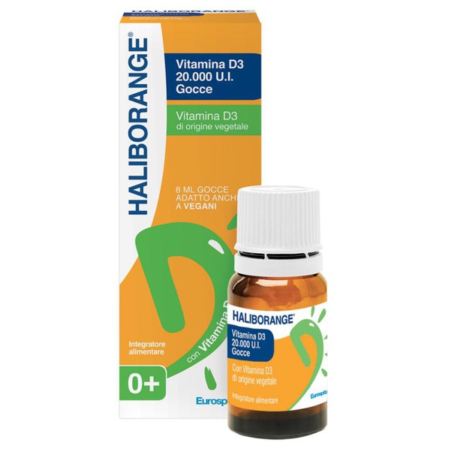 HALIBORANGE GOCCE 20000 UI COLECALCIFEROLO 8 ML HALIBORANGE GOCCE 20000 UI COLECALCIFEROLO 8 ML