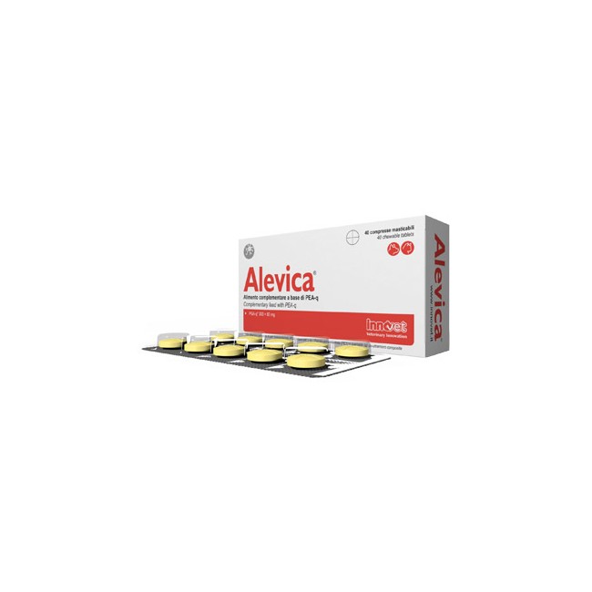 ALEVICA 40 COMPRESSE MASTICABILI ALEVICA 40 COMPRESSE MASTICABILI