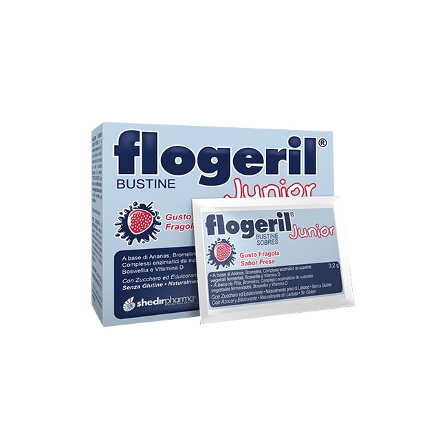 Flogeril Junior Fragola 20 Bustine Flogeril Junior Fragola 20 Bustine