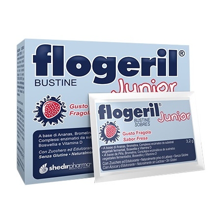 Flogeril Junior Fragola 20 Bustine