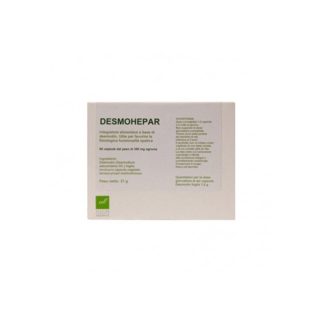 DESMOHEPAR NUOVA FORMULAZIONE 60 CAPSULE DESMOHEPAR NUOVA FORMULAZIONE 60 CAPSULE