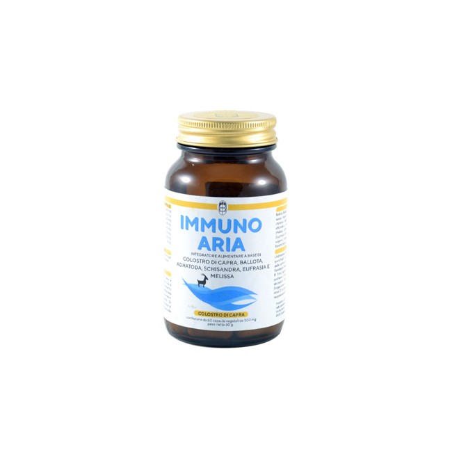 IMMUNO ARIA COLOSTRO DI CAPRA RESPIRAZIONE 60 CAPSULE VEGETALI IMMUNO ARIA COLOSTRO DI CAPRA RESPIRAZIONE 60 CAPSULE VEGETALI