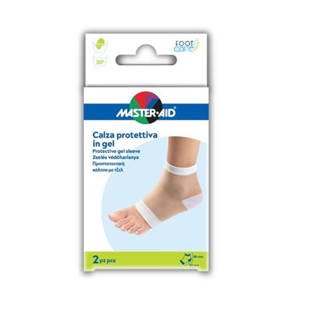 CALZA MASTER-AID CON PROTEZIONE IDRATANTE IN GEL 2 PEZZI