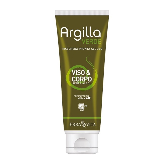 Argilla Verde Maschera Pronta 250 Ml Argilla Verde Maschera Pronta 250 Ml