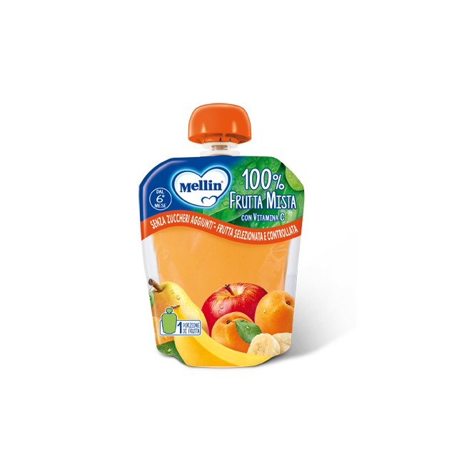 MELLIN 100% FRUTTA MISTA 90 G MELLIN 100% FRUTTA MISTA 90 G