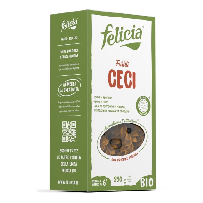 FELICIA BIO FUSILLI CECI 250 G FELICIA BIO FUSILLI CECI 250 G