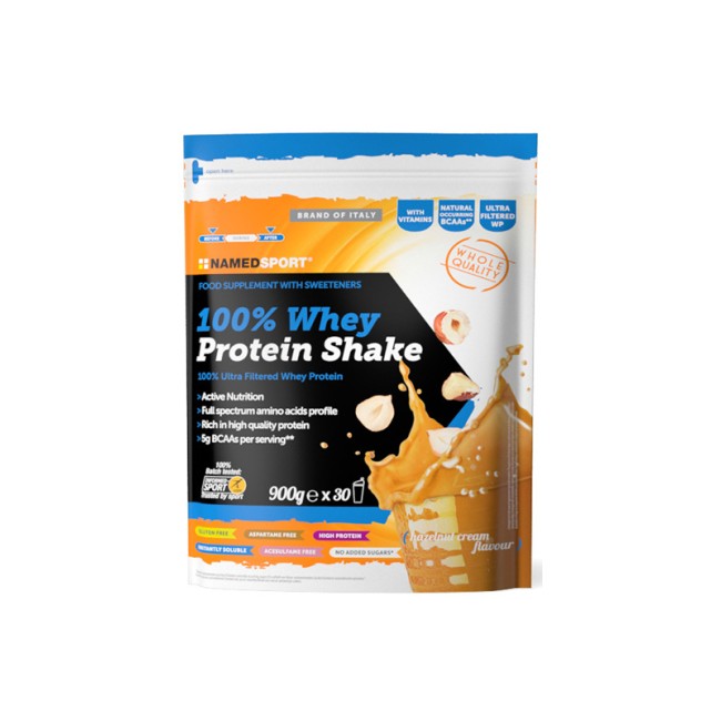 100% WHEY PROTEIN SHAKE HAZELNUT CREAM 900 G 100% WHEY PROTEIN SHAKE HAZELNUT CREAM 900 G