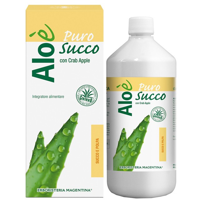 ALOE' ALOE SUCCO E POLPA BIO 1 LITRO ALOE' ALOE SUCCO E POLPA BIO 1 LITRO
