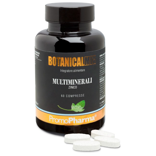 MULTIMINERAL ZINCO BOTANICAL MIX 60 COMPRESSE MULTIMINERAL ZINCO BOTANICAL MIX 60 COMPRESSE