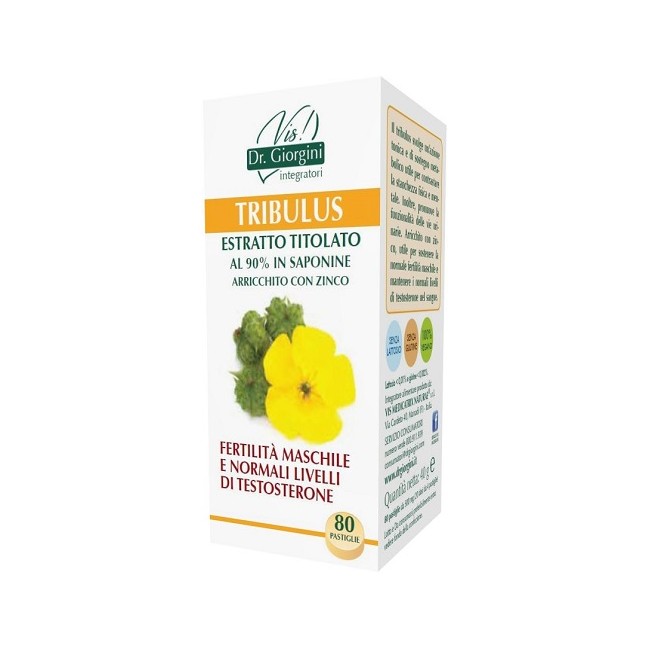 TRIBULUS ESTRATTO TITOLATO 80 PASTIGLIE TRIBULUS ESTRATTO TITOLATO 80 PASTIGLIE