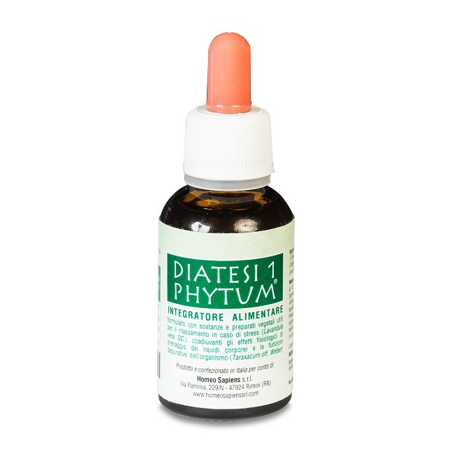 Phytum Diatesi 1 Gocce 30 Ml Phytum Diatesi 1 Gocce 30 Ml