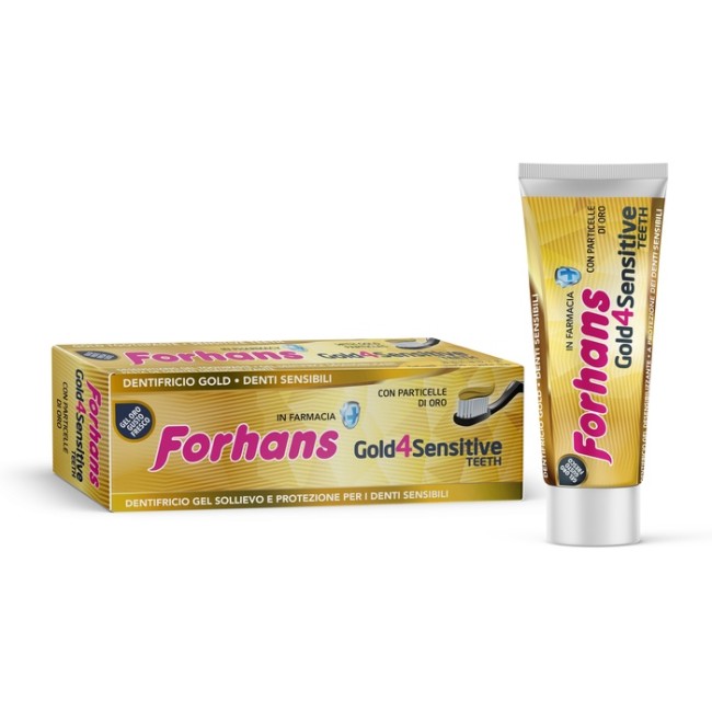 FORHANS GOLD4WHITE DENTIFRICIO 75 ML FORHANS GOLD4WHITE DENTIFRICIO 75 ML