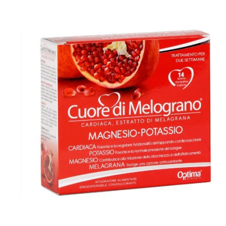 CUORE DI MELOGRANO MAGNESIO-POTASSIO 14 BUSTINE DA 3,7 G
