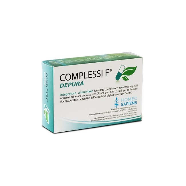 COMPLESSI F DEPURA 30 COMPRESSE COMPLESSI F DEPURA 30 COMPRESSE