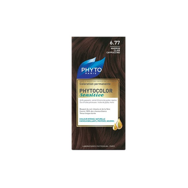 PHYTOCOLOR SENSITIVE 6.77 CASTANO CHIARO NOCCIOLA 1 LOZIONE LIQUIDA 60 ML + 1 CREMA 40 ML + 1 BALSAMO 12 ML + FOGLIETTO DI ISTR PHYTOCOLOR SENSITIVE 6.77 CASTANO CHIARO NOCCIOLA 1 LOZIONE LIQUIDA 60 ML + 1 CREMA 40 ML + 1 BALSAMO 12 ML + FOGLIETTO DI ISTR