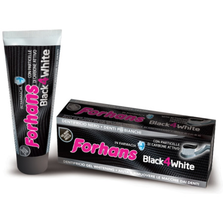 DENTIFRICIO FORHANS GEL BLACK4WHITE DENTIFRICIO FORHANS GEL BLACK4WHITE