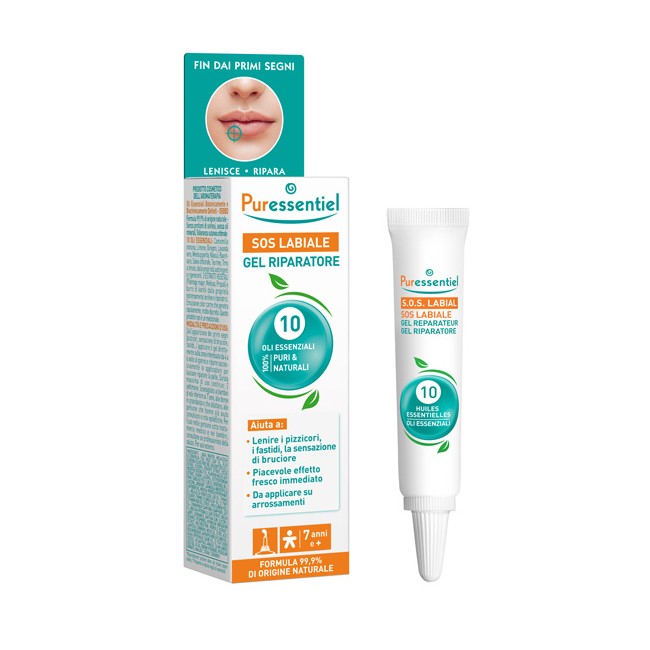 PURESSENTIEL GEL SOS LABIALE NUOVA FORMULA 5 ML PURESSENTIEL GEL SOS LABIALE NUOVA FORMULA 5 ML