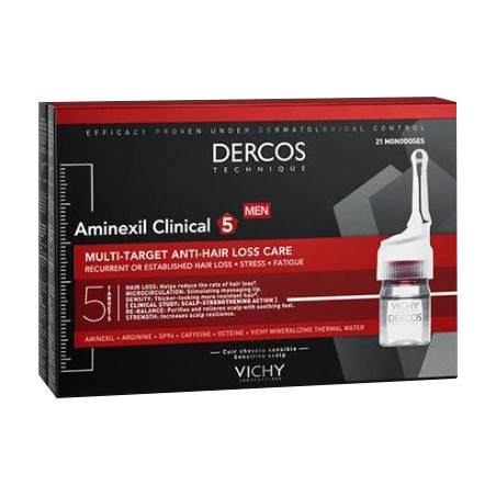 DERCOS AMINEXIL FIALE 42 UOMO 6 ML