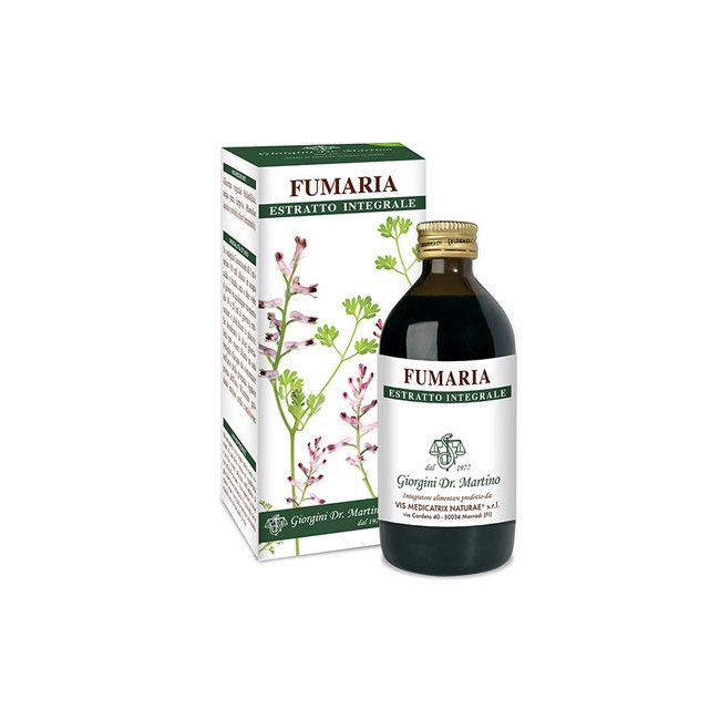 FUMARIA ESTRATTO INTEGRALE 200 ML