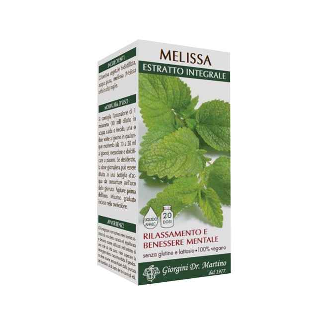 MELISSA ESTRATTO INTEGRALE 200 ML MELISSA ESTRATTO INTEGRALE 200 ML