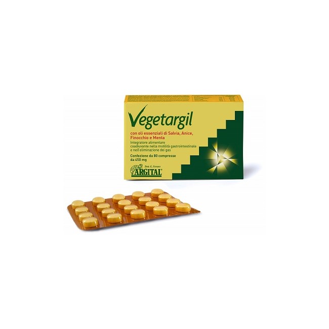 VEGETARGIL 80 COMPRESSE VEGETARGIL 80 COMPRESSE