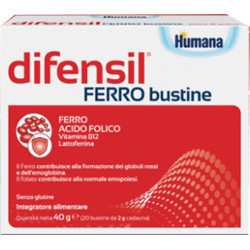 Humana Difensil Ferro Integratore Alimentare 20 Bustine