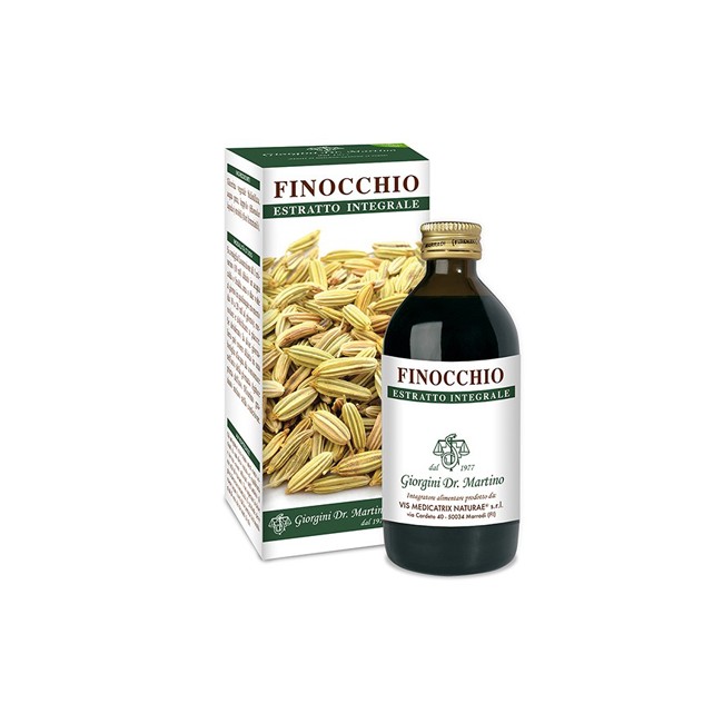 FINOCCHIO ESTRATTO INTEGRALE 200 ML FINOCCHIO ESTRATTO INTEGRALE 200 ML