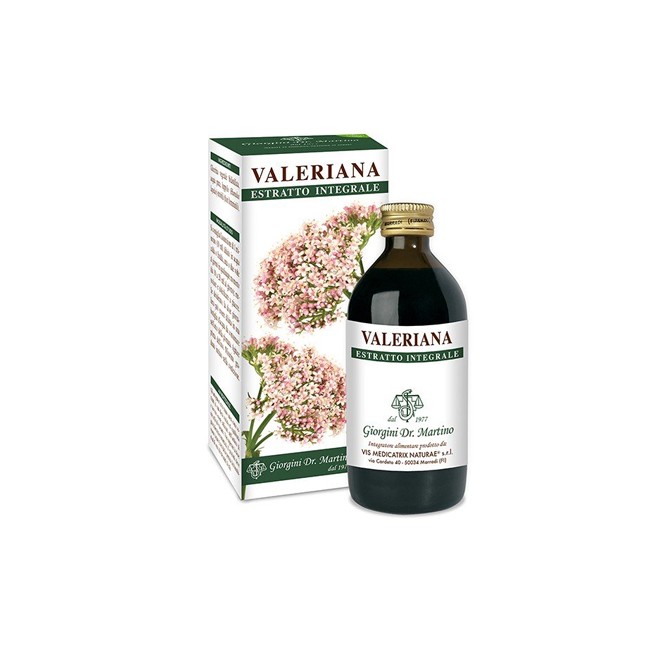 VALERIANA ESTRATTO INTEGRALE 200 ML VALERIANA ESTRATTO INTEGRALE 200 ML