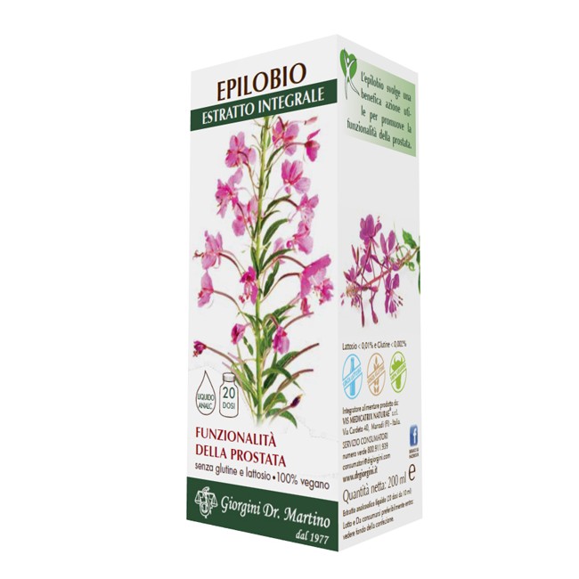 EPILOBIO ESTRATTO INTEGRALE 200 ML EPILOBIO ESTRATTO INTEGRALE 200 ML
