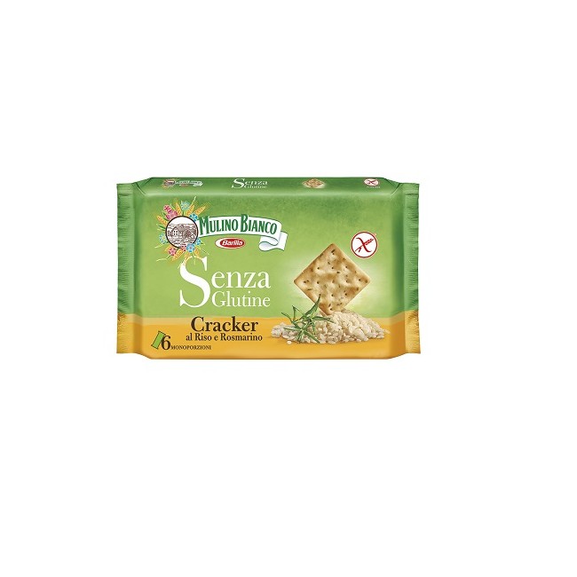MULINO BIANCO CRACKER AL RISO E ROSMARINO 200 G MULINO BIANCO CRACKER AL RISO E ROSMARINO 200 G