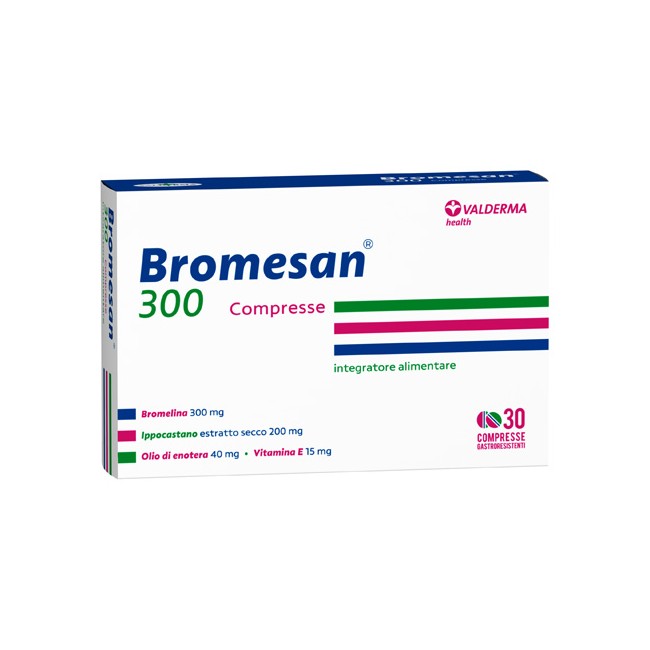 BROMESAN 300 30 COMPRESSE GASTRORESISTENTI BROMESAN 300 30 COMPRESSE GASTRORESISTENTI