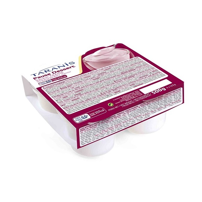 TARANIS PAUSA DESSERT FRAGOLA 4 X 125 G TARANIS PAUSA DESSERT FRAGOLA 4 X 125 G