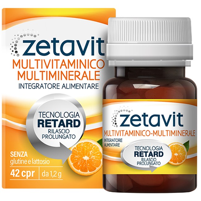 ZETAVIT MULTIVI MULTIMIN 42 COMPRESSE ZETAVIT MULTIVI MULTIMIN 42 COMPRESSE