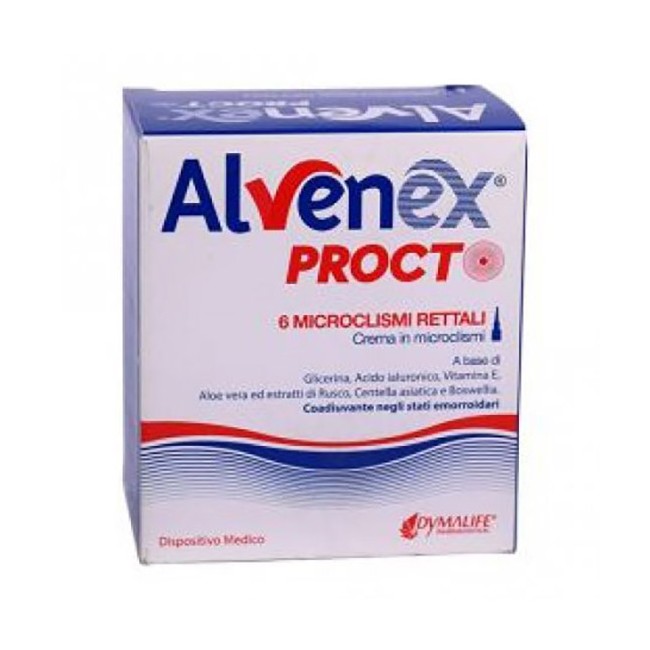 ALVENEX PROCTO MICROCLISMA 6 PEZZI DA 8 G ALVENEX PROCTO MICROCLISMA 6 PEZZI DA 8 G