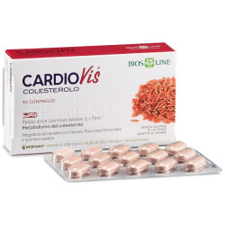 Biosline Cardiovis Colesterolo Integratore Per Il Cuore 30 Compresse