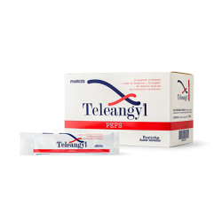 Confezione da 30 stick di Teleangyl Pefs Pharcos, integratore per gambe gonfie e cellulite.
