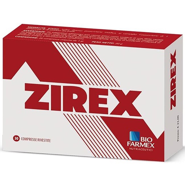 ZIREX 30 COMPRESSE RIVESTITE ZIREX 30 COMPRESSE RIVESTITE