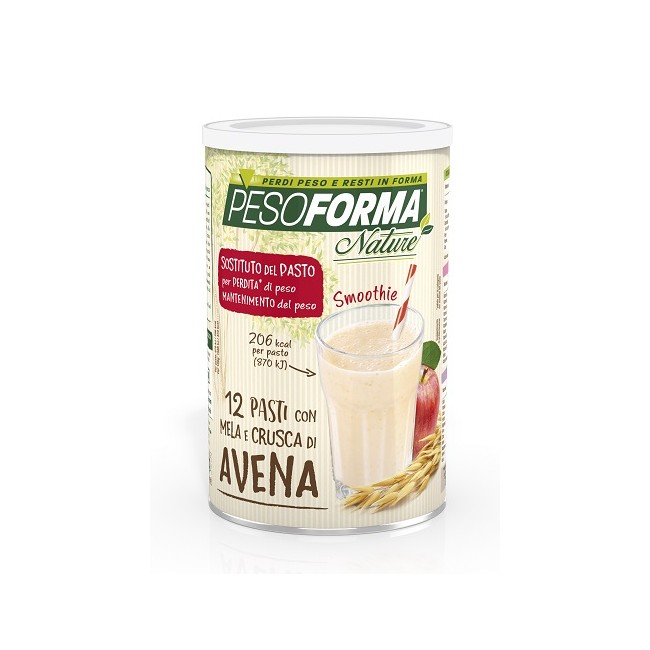 PESOFORMA NATURE SMOOTHIE MELA E CRUSCA AVENA 12 PASTI 420 G PESOFORMA NATURE SMOOTHIE MELA E CRUSCA AVENA 12 PASTI 420 G
