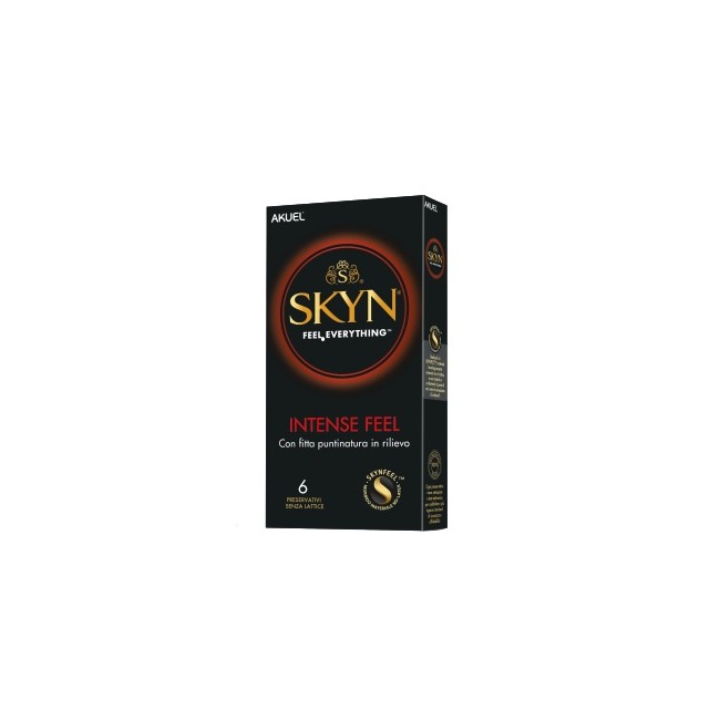 PROFILATTICO ANSELL AKUEL SKYN INTENSE FEEL B 6 PEZZI PROFILATTICO ANSELL AKUEL SKYN INTENSE FEEL B 6 PEZZI
